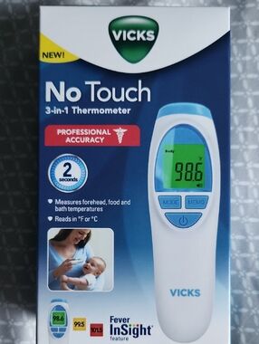 Vicks No Touch 3-in-1 Thermometer
